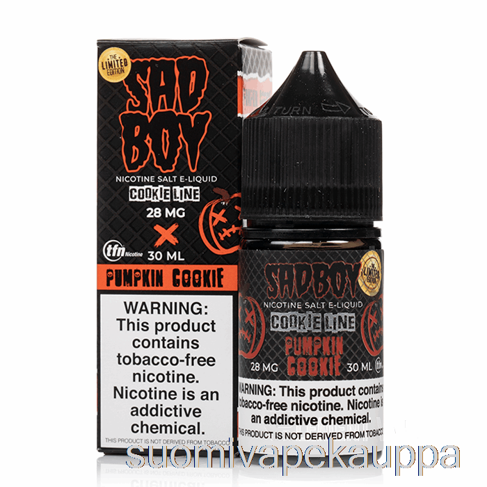 Vape Suomi Kurpitsakeksi - Sadboy Suolat - 30ml 48mg